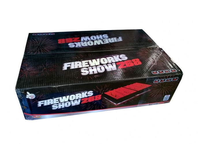 Kompaktný ohňostroj Fireworks Show 268ran / 20 mm