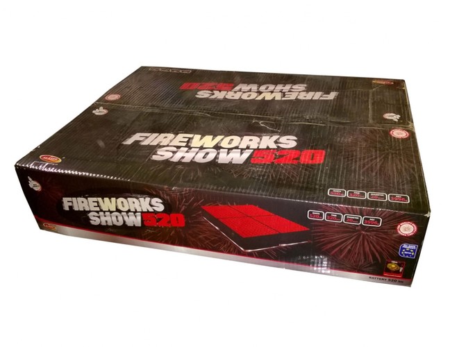 Pyrotechnika Kompakt 520ran / 20mm Fireworks show 520